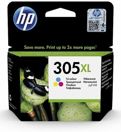 Genuine HP 305XL Tri Colour Ink Cartridge 3YM63AE