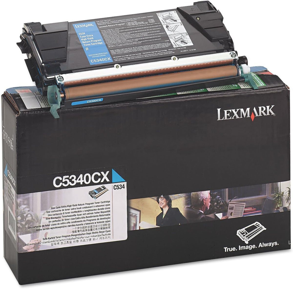 Genuine Lexmark C5340CX Cyan Toner Cartridge (VAT included)