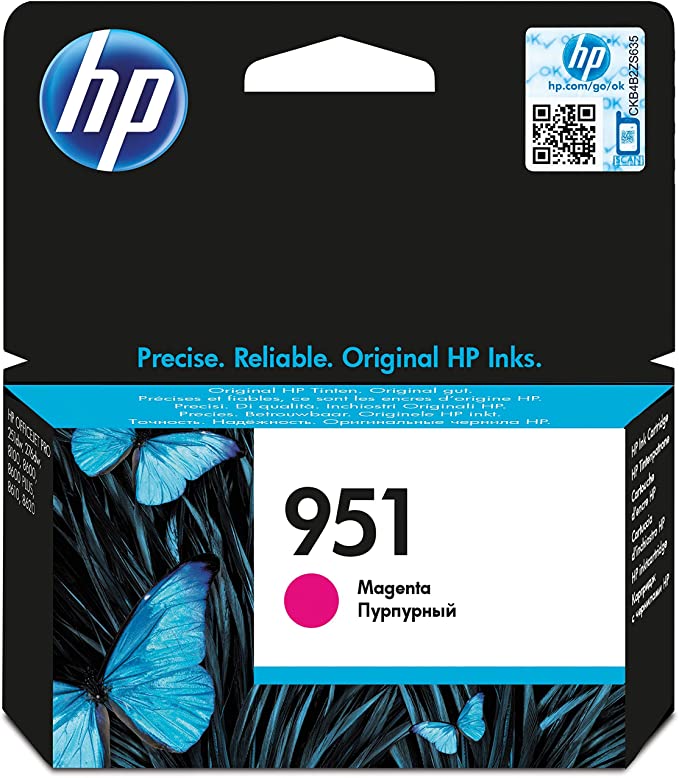 Genuine HP 951 Magenta Ink Cartridge CN051AE