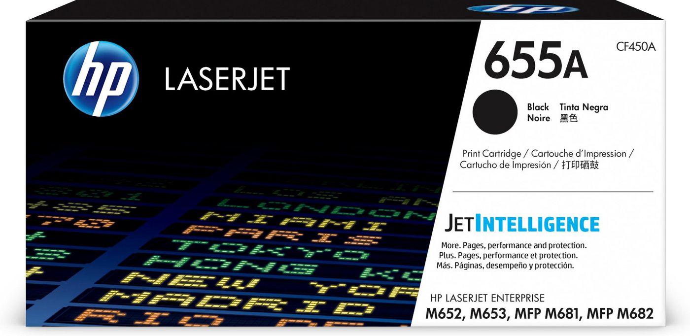 Genuine HP CF450A (655A) Black Toner Cartridge (VAT included)