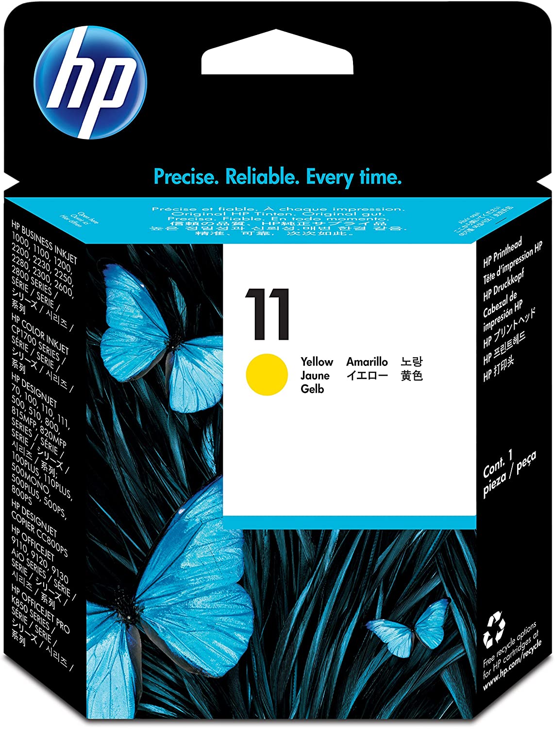 Genuine HP 11 Yellow Printhead C4813A