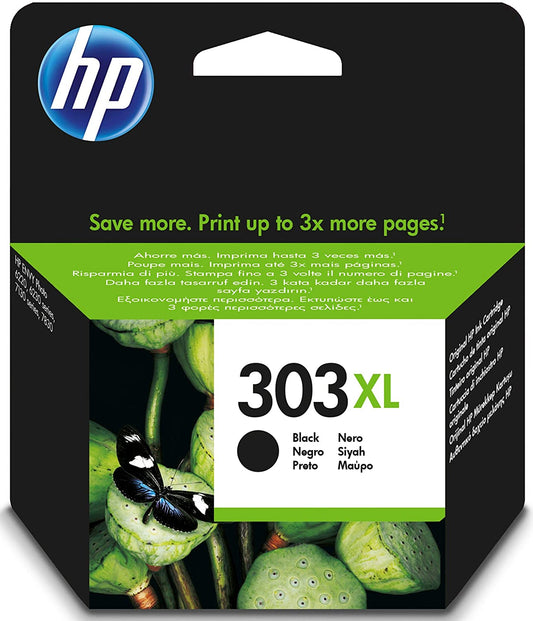 Genuine HP 303XL Black Ink Cartridge T6N04AE