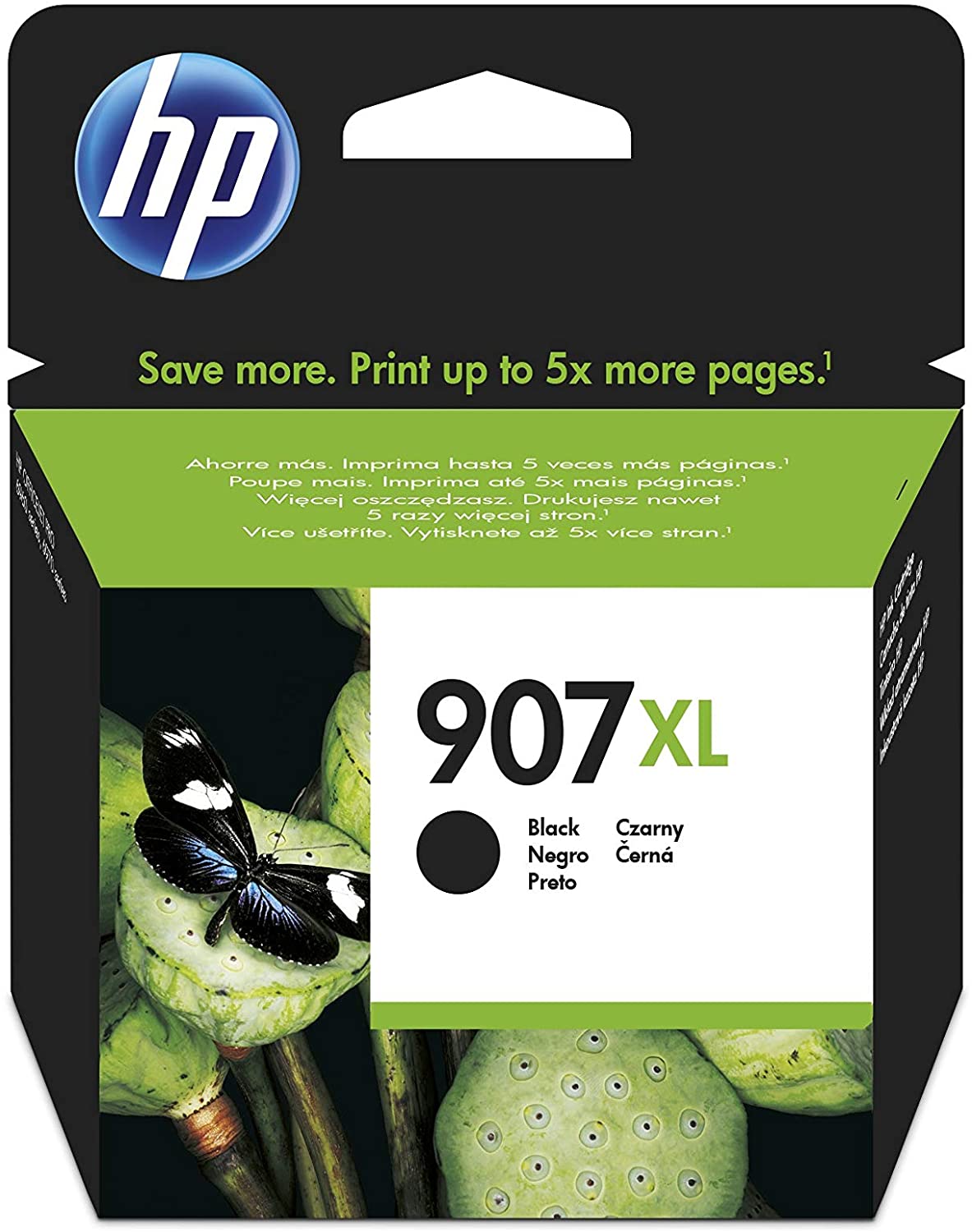 Genuine HP 907XL Black Ink Cartridge T6M19AE Extra High Yield