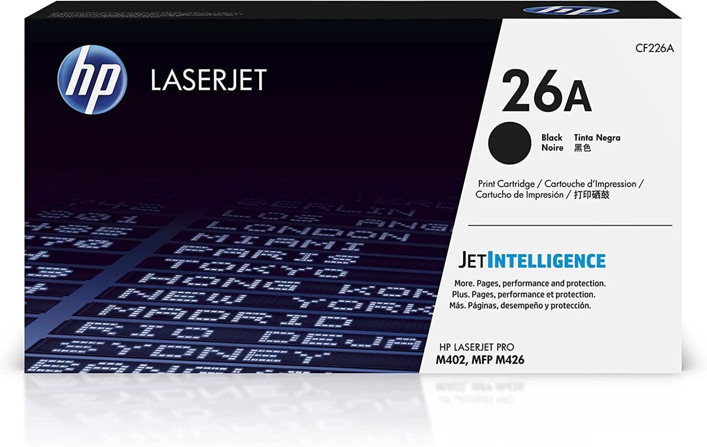 Genuine HP CF226A (26A) Black Printer Toner Cartridge