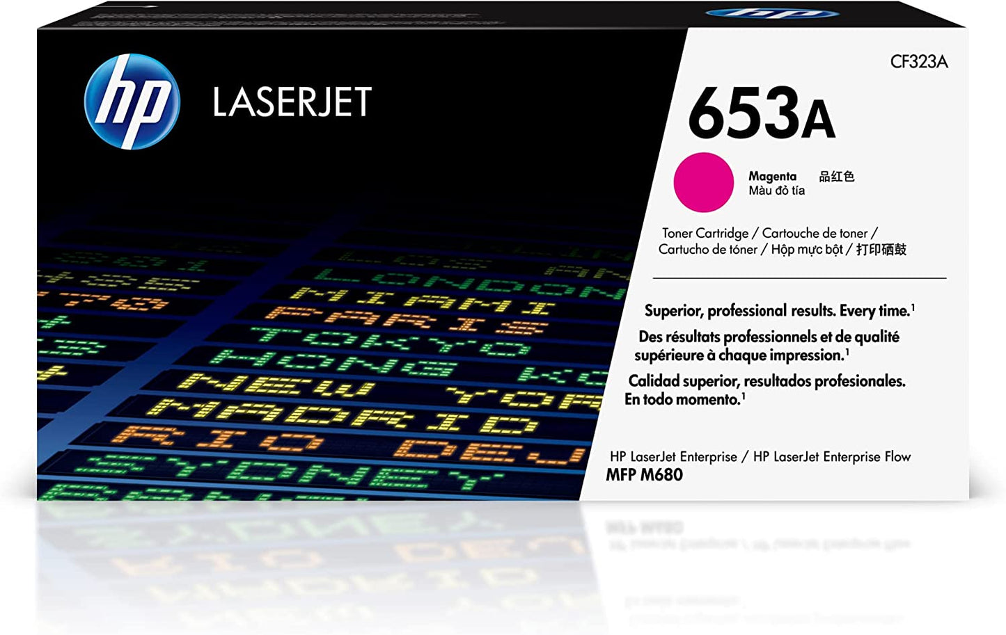 Genuine HP CF323A (653A) Magenta Toner Cartridge