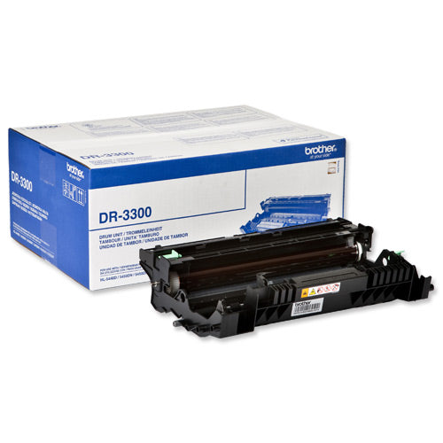 Genuine Brother DR3300 Black Printer Drum Unit