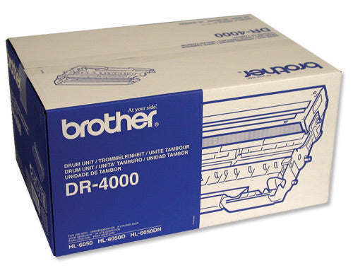 Genuine Brother DR4000 Black Printer Drum Unit