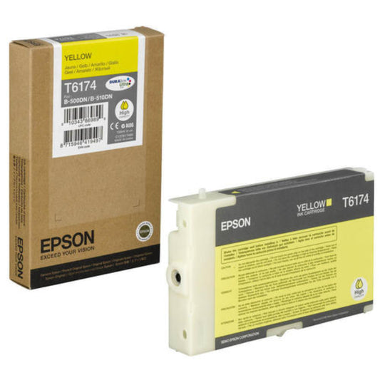 Genuine Epson T6174 High Capacity Yellow Ink Cartridge