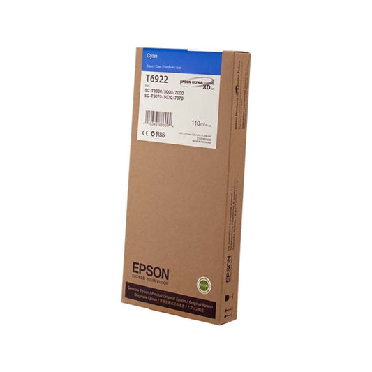 Genuine Epson T6922 Cyan Ink Cartridge 110ml