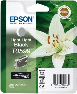 Genuine Epson T0599 Light Light Black Ink Cartridge