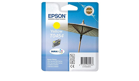 Genuine Epson T0454 Yellow Ink Cartridge