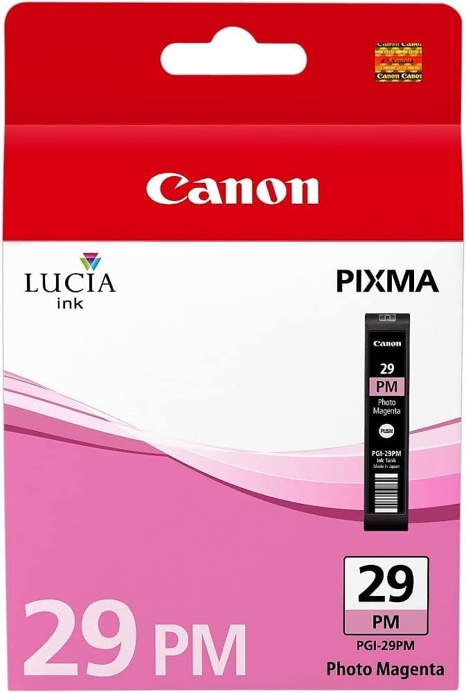 Genuine Canon PGI-29 Photo Magenta Ink Cartridge 4877B001