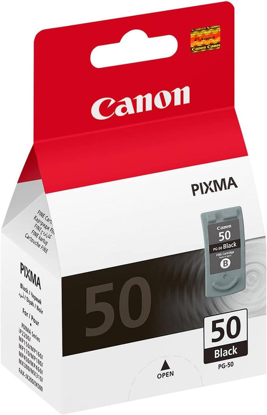 Genuine Canon PG-50BK Black Ink Cartridge