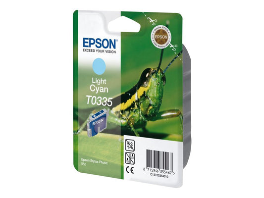 Genuine Epson T0335 Light Cyan Ink Cartridge