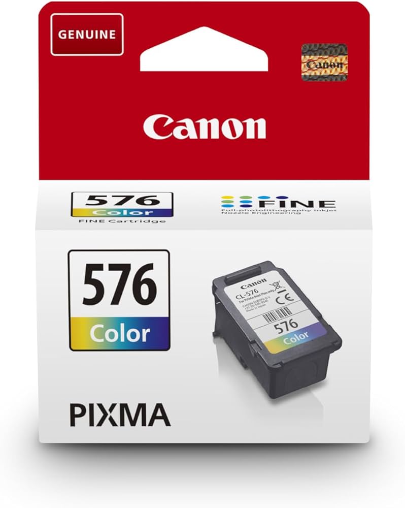 Genuine Canon CL-576 Colour Ink Cartridge 5442C001