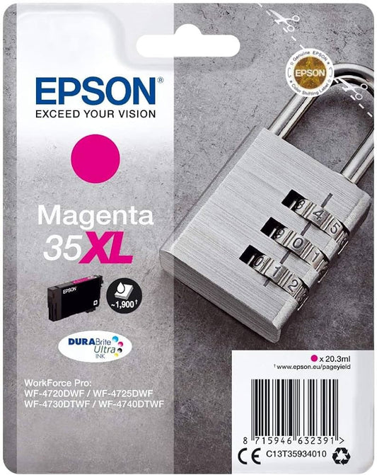 Genuine Epson 35XL Magenta Ink Cartridge