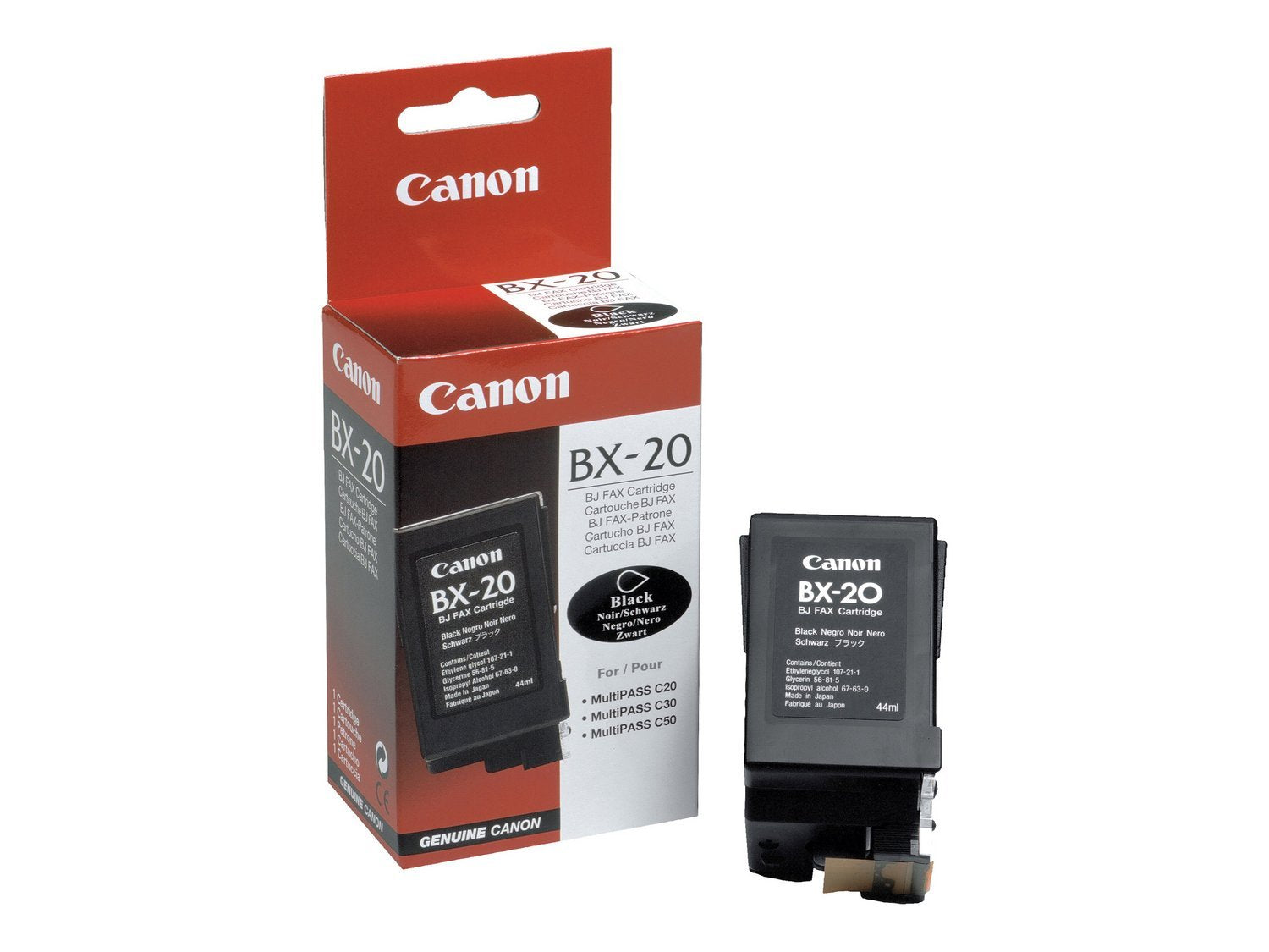 Canon BC-20 Black Ink Cartridge 0895A002 – Ink Robot
