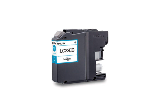 Genuine Brother LC22EC Cyan Ink Cartridge