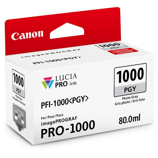 Canon PFI-1000PGY Photo Grey Ink Cartridge 0553C001