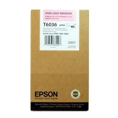 Genuine Epson T6036 Vivid Light Magenta Ink Cartridge