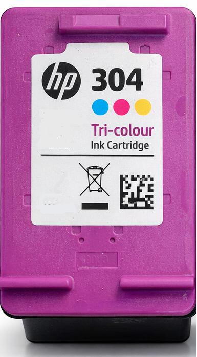 Genuine HP 304 Tri-colour Ink Cartridge N9K05AE