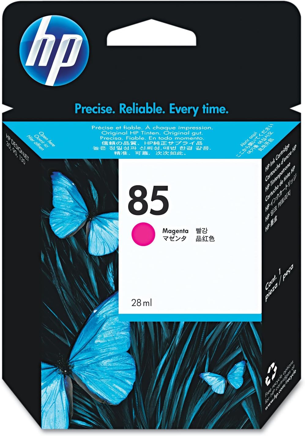 Genuine HP 85 Magenta Ink Cartridge C9426A
