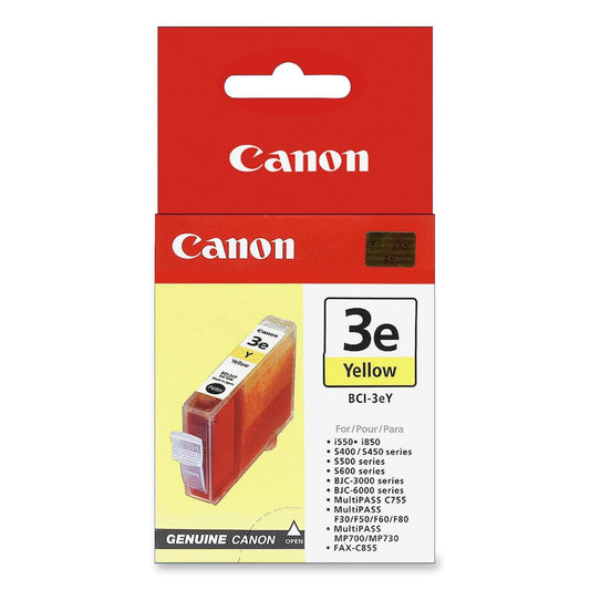 Genuine Canon BCI-3e Yellow Ink Cartridge 4482A002