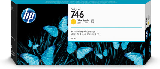 Genuine HP 746 Yellow Ink Cartridge P2V79A