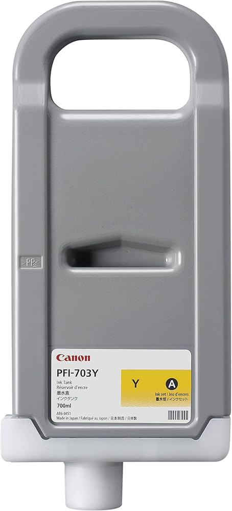 Genuine Canon PFI-703Y Yellow Ink Cartridge