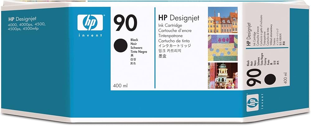 Genuine HP 90 Black Ink Cartridge C5058A