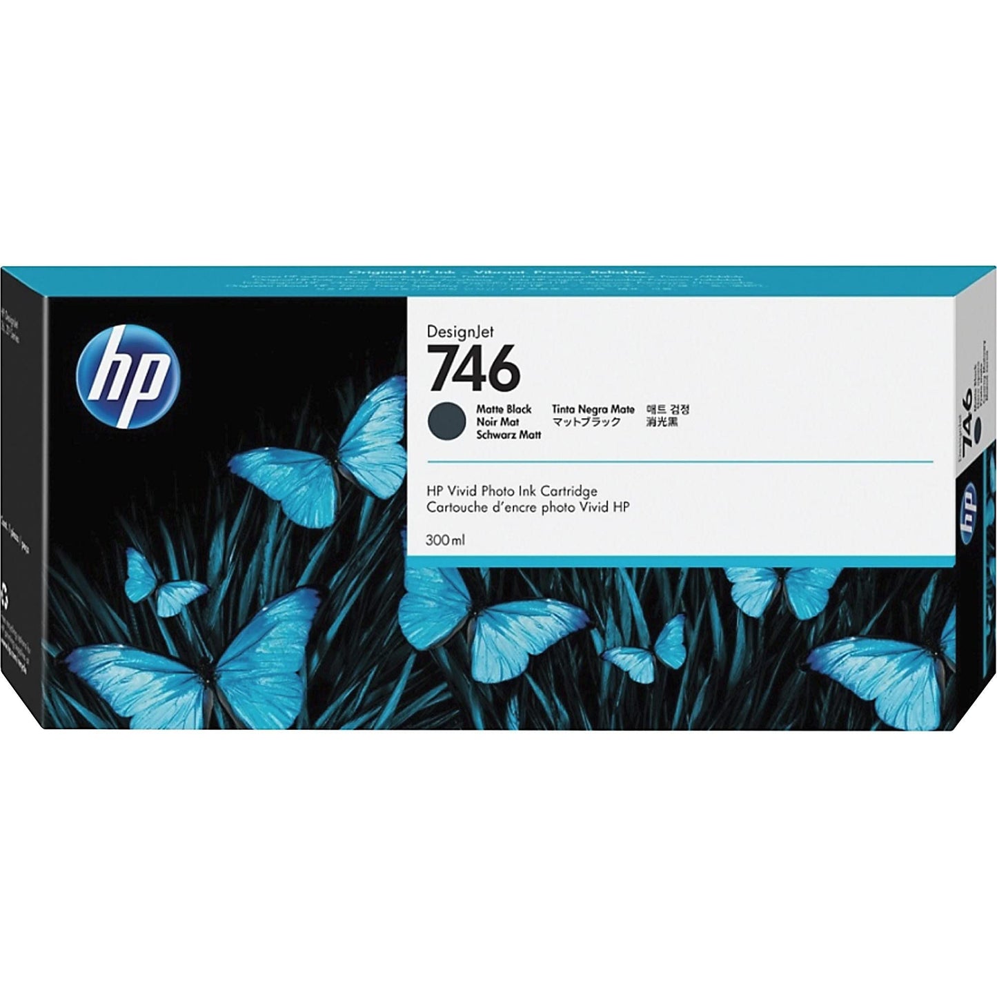 Genuine HP 746 Matte Black Ink Cartridge P2V83A