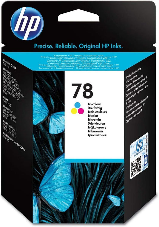 Genuine HP 78 Tri-Colour Ink Cartridge C6578D