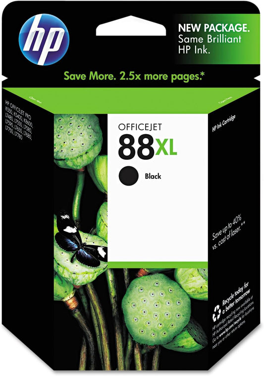 Genuine HP 88XL Black Ink Cartridge C9396AE