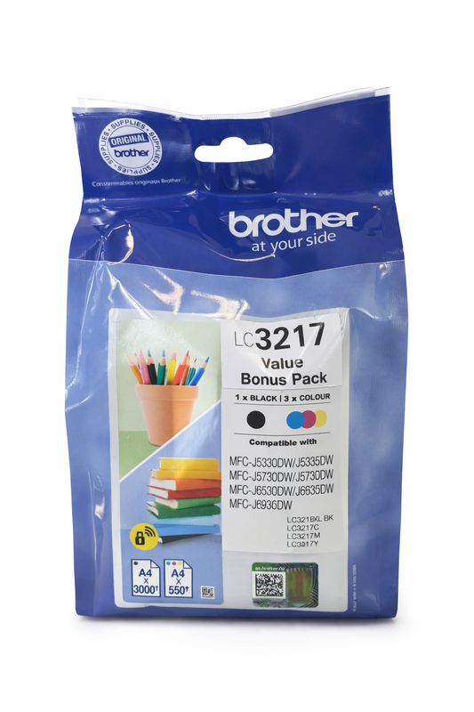 Genuine Brother LC3219XL/LC3217 Value Bonus Multipack