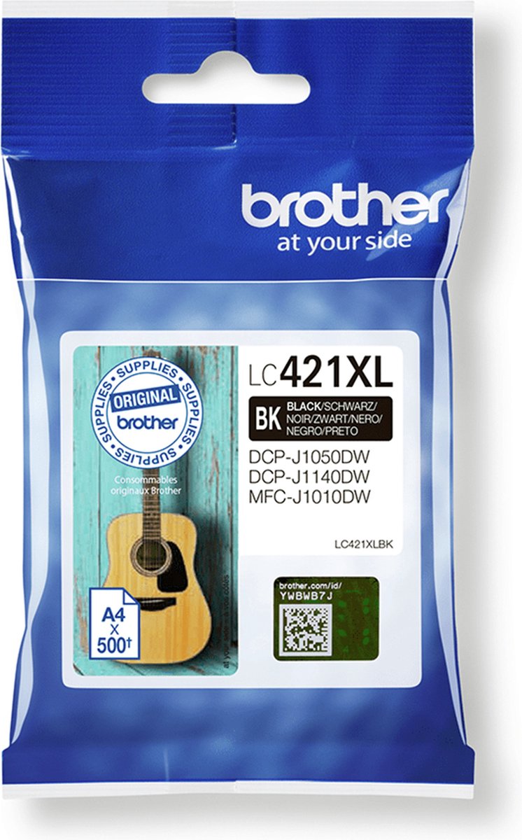 Genuine Brother LC421XL Black Ink Cartridge