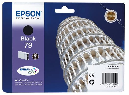 Genuine Epson 79 Black Ink Cartridge C13T791104010