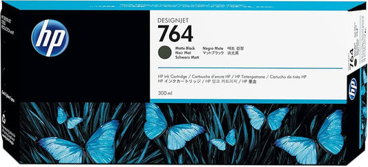 Genuine HP 764 Matte Black Ink Cartridge C1Q16A 300ml