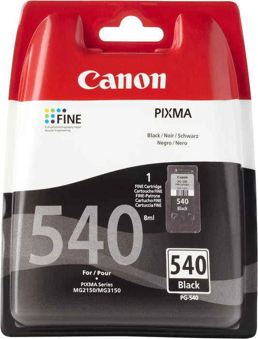 Genuine Canon PG-540 Black Ink Cartridge