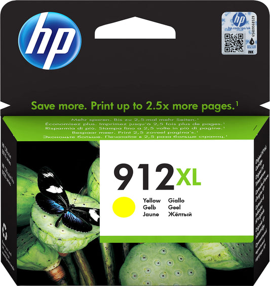 Genuine HP 912XL Yellow Ink Cartridge 3YL83AE