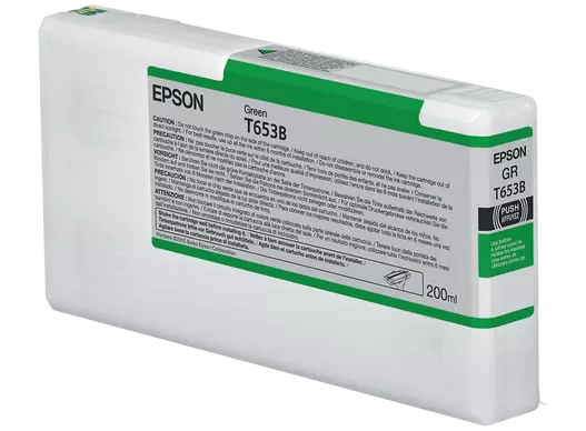 Genuine Epson T653B Green Ink Cartridge C13T653B00