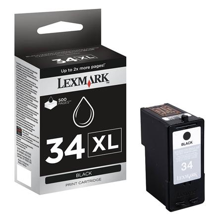 Genuine Lexmark 34XL Black Ink Cartridge