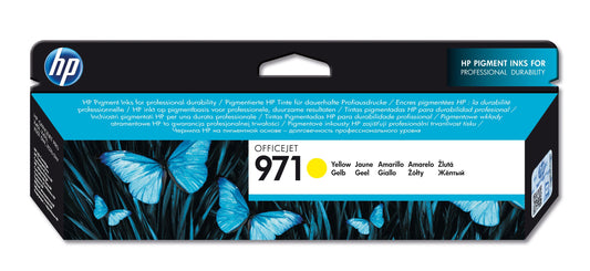 Genuine HP 971 Yellow Ink Cartridge CN624AE