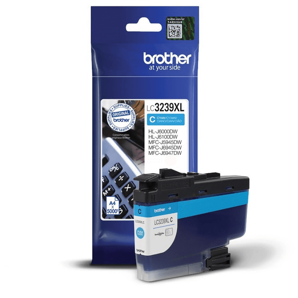 Genuine Brother LC3239XL Cyan Ink Cartridge