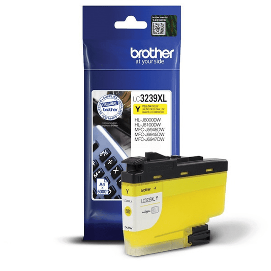 Genuine Brother LC3239XL Yellow Ink Cartridge