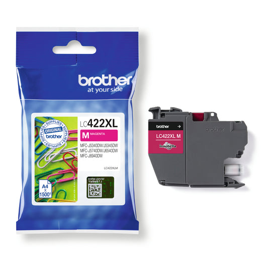 Genuine Brother LC422XL Magenta Ink Cartridge