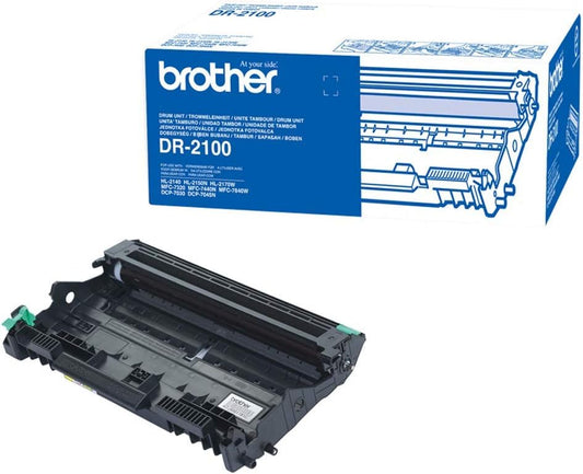 Genuine Brother DR2100 Black Printer Drum Unit