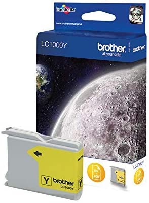 Genuine Brother LC1000Y Yellow Ink Cartridge