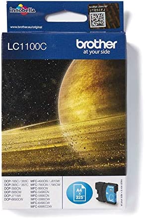 Genuine Brother LC1100C Cyan Ink Cartridge