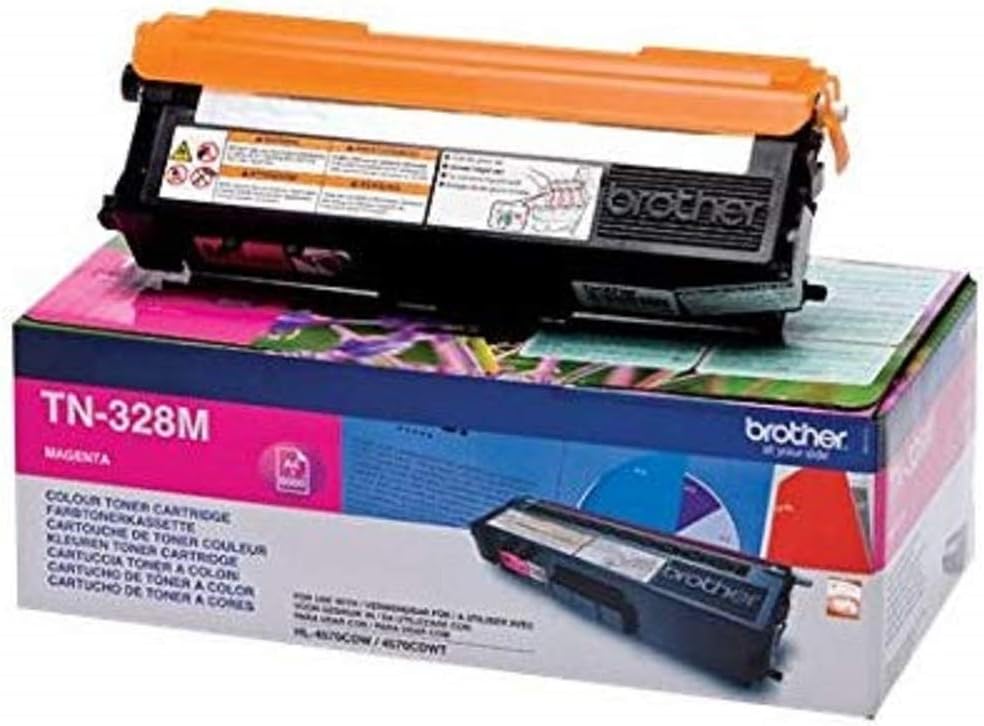 Genuine Brother TN328M Magenta Printer Toner Cartridge