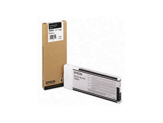 Genuine Epson T6061 Photo Black Ink Cartridge